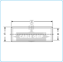CGI Aluminium In Line Connectors - Drawing