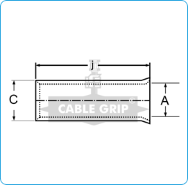 CGI End Sealing Ferrules Non Insulated - Drawing